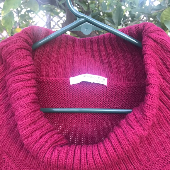 NWOT Studio One knit sweater dress 1X - Picture 3 of 10